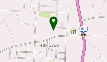 高田コミュニティセンターの地図画像