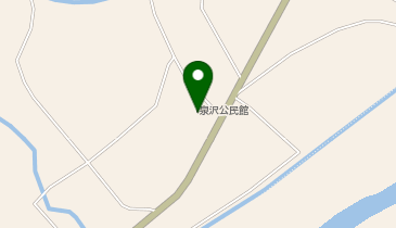 泉沢会館の地図画像