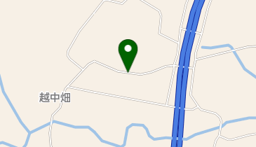 越中畑集会所の地図画像