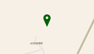 旧川舟小学校体育館の地図画像