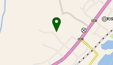 旧川尻小学校体育館の地図画像