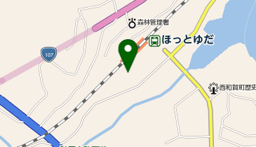 西和賀町高齢者生活福祉センター悠々館の地図画像