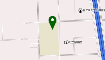 金ケ崎町立金ケ崎小学校の地図画像