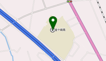 岩手県立金ケ崎高等学校の地図画像