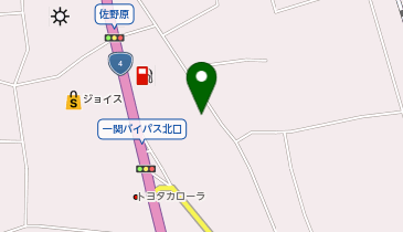 佐野公民館の地図画像