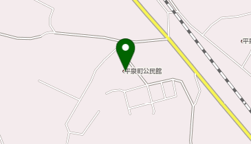 平泉町公民館の地図画像