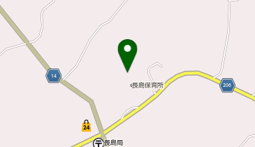 長島体育館の地図画像