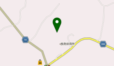平泉町公民館長島分館の地図画像