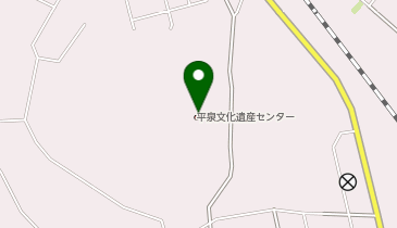 平泉文化遺産センターの地図画像
