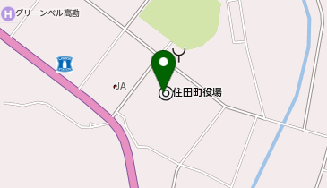 住田町役場の地図画像