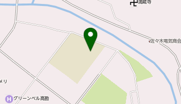 世田米小学校体育館の地図画像