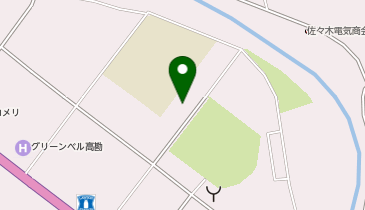 社会体育館の地図画像