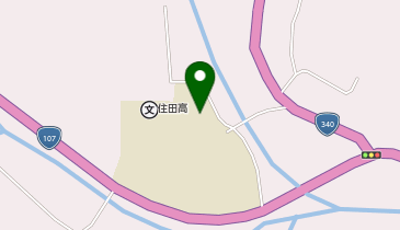 住田高等学校体育館の地図画像