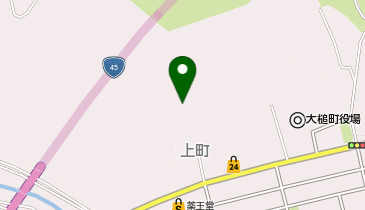 小鎚神社裏山の地図画像