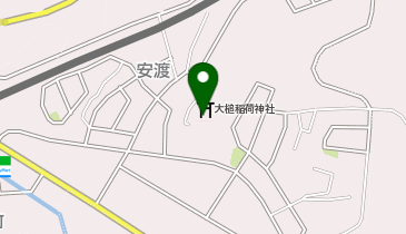 大槌稲荷神社(二渡神社)の地図画像