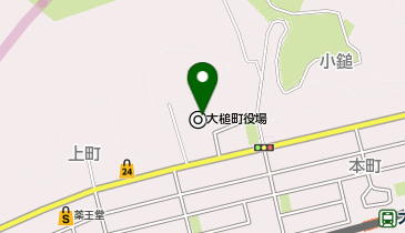 大槌町役場庁舎の地図画像