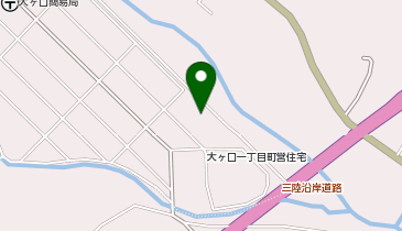 大ケ口多目的集会所の地図画像