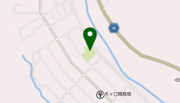 大ケ口公園の地図画像