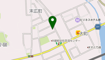 御社地町営住宅屋上の地図画像