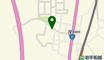船越防災センターの地図画像