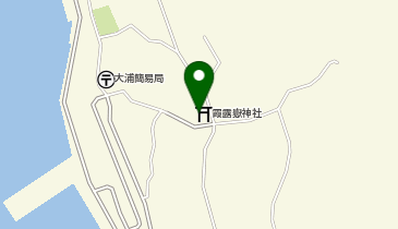 霞露嶽神社の地図画像