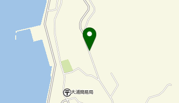 町道大浦5号線(大浦漁村センターから高所部)の地図画像