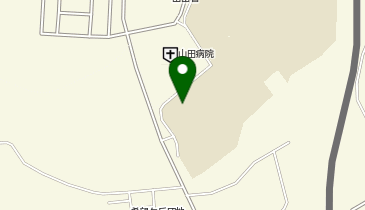 山田中学校体育館の地図画像