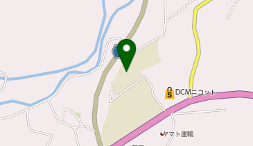 岩泉中学校の地図画像