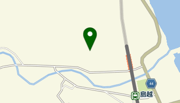島越駅前高台の地図画像