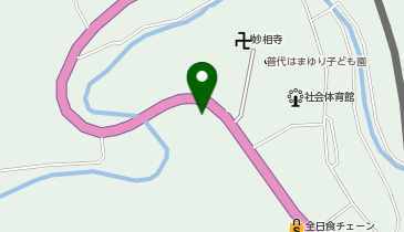 個人宅付近の地図画像