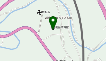 自然休養村管理センターの地図画像