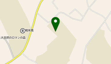 町立軽米中学校校舎の地図画像