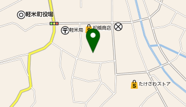 軽米中央公民館の地図画像