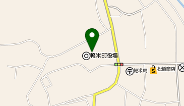 軽米町農村環境改善センターの地図画像