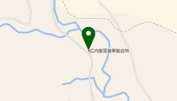 広内集落農業集会所の地図画像