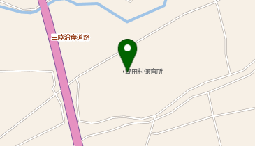 野田村保育所の地図画像