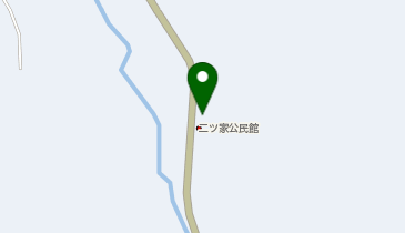 二ツ家公民館の地図画像
