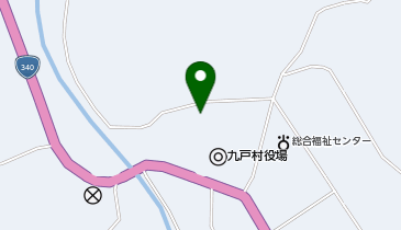 九戸村公民館の地図画像