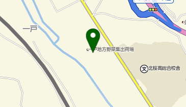 旧経済連野菜集出荷場の地図画像