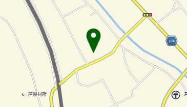 中田公民館(※馬淵川の洪水時)の地図画像