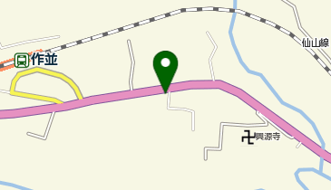 旧作並小学校の地図画像