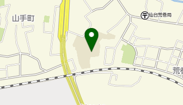 荒巻小学校の地図画像