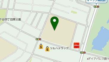 鶴谷中学校の地図画像