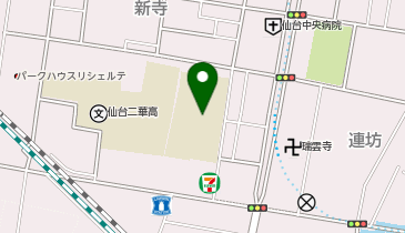 連坊小路小学校の地図画像