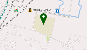 古城小学校の地図画像