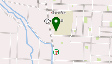 沖野小学校の地図画像