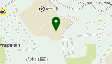 向山小学校の地図画像