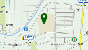 大野田小学校の地図画像
