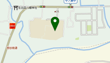 生出中学校の地図画像