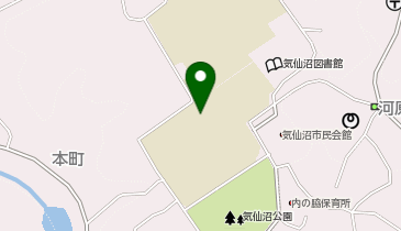 気仙沼中学校の地図画像